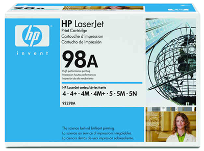 HP 98A Cartus Toner Negru pentru HP LaserJet 4M, 5, 5N, 5SE&nbsp;big picture