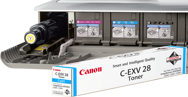 Canon C-EXV28Cy Cartus Toner Cyan 670g (2793B002AA, GPR-30) pentru Canon imageRunner ADVANCE C5045, C5051 series&nbsp;big picture