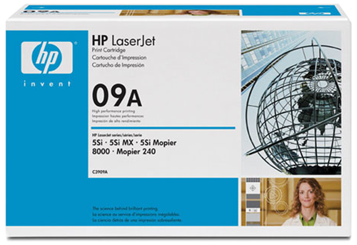 HP 09A LaserJet Cartus Toner Negru (C3909A) pentru HP LaserJet 5SI series, 8000 series & MFP&nbsp;big picture