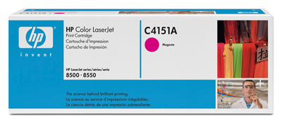 HP C4151A Color LaserLet Cartus Toner Magenta pentru HP Color LaserJet 8500, 8550 printer series, 8550MFP&nbsp;big picture