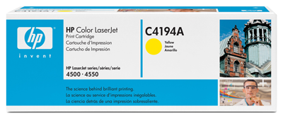 HP C4194A Color LaserJet Cartus Toner Galben pentru HP Color LaserJet 4500, 4550 printer series&nbsp;big picture
