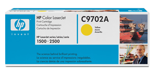 HP 121A Color LaserJet Cartus Toner Galben (C9702A), pentru HP LaserJet 1500, 2500 Printer Series&nbsp;big picture