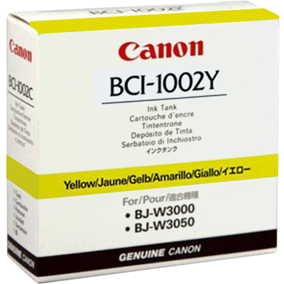 Canon BCI-1002Y Cerneala Galben (5837A001AA) pentru Canon BJ-W3000 si BJ-W3500 &nbsp;big picture