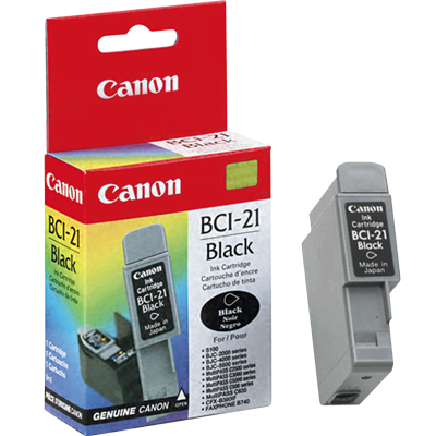 Canon BCI-21 Cartus Cerneala Negru (0954A003AA) - 9ml each &nbsp;big picture