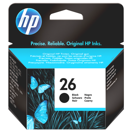 HP 26 Cartus Cerneala Negru 51626A - 40ml&nbsp;big picture