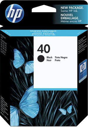 HP 40 Cartus de Imprimare InkJet Negru Pigment (51640AE)&nbsp;big picture