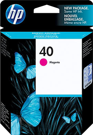 HP 40 Cartus de Imprimare InkJet Magenta (51640ME);&nbsp;big picture