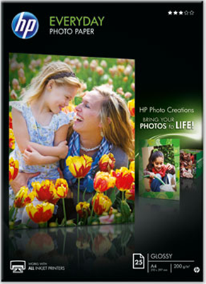 HP Q5451A Hartie HP Foto Everyday Lucioasa, InkJet, A4, 25 coli, 200g/m�;&nbsp;big picture