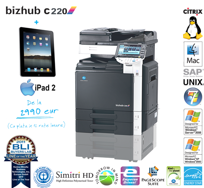 Konica Minolta BizHub C220 + RADF&nbsp;big picture