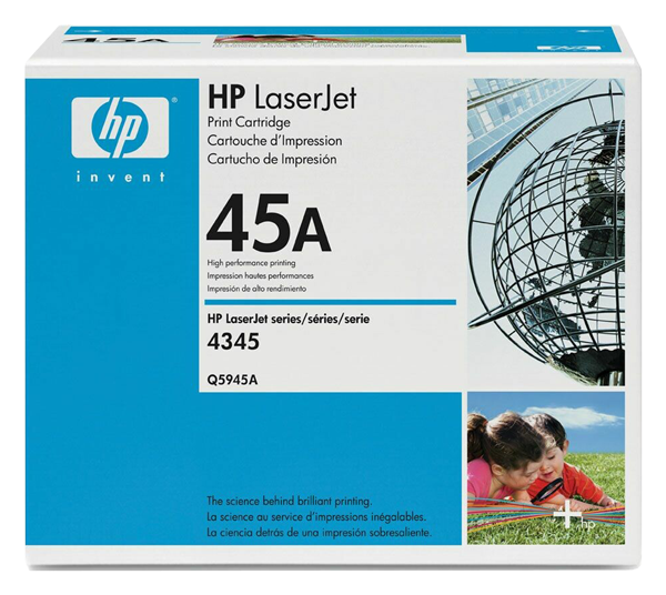 HP 45A LaserJet Cartus Toner Negru (Q5945A) pentru HP LaserJet 4345MFP&nbsp;big picture