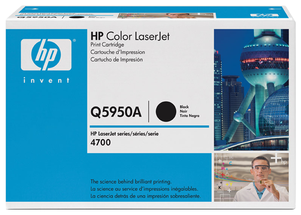 HP Q5950A Color LaserJet Cartus Toner Negru (Q5950A) pentru HP Color LaserJet 4700 Printer Series&nbsp;big picture