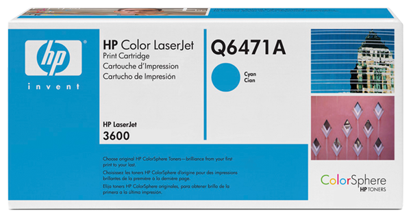 HP 502A Color LaserJet Cartus Toner Cyan (Q6471A) pentru HP Color LaserJet 3600 Printer Series&nbsp;big picture