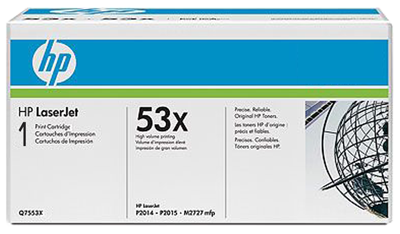 HP 53X Cartus Toner Negru (Q7553X) pentru HP LaserJet M2727 MFP Series, P2010, P2014, P2015 Printer Series&nbsp;big picture