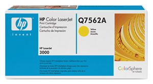HP Q7562A Color LaserJet Cartus Toner Galben (Q7562A) pentru HP Colour LaserJet 2700, 3000 Printer Series&nbsp;big picture