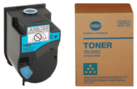 TN-310C Cartus Toner Cyan (11,5K) Konica Minolta pentru BizHub C350, C351, C450, C450P (4053703)&nbsp;big picture