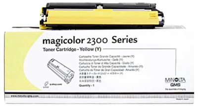 Cartus Toner Galben (std. 1.5K) Konica Minolta pentru MagiColor 2300 Printer Series - (old code:1710517002)&nbsp;big picture