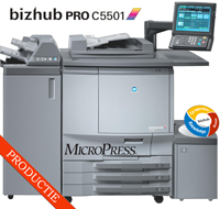 Konica Minolta BizHub PRO C5501&nbsp;recently visited