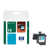 HP 14 Cyan Printhead (C4921A) - 4pl&nbsp;small picture similar products