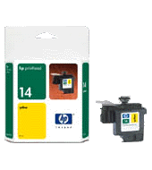 HP 14 Galben Printhead (C4923A) - 4pl&nbsp;small picture similar products