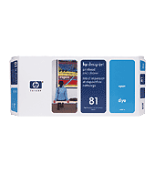 HP 81 Cyan Dye Printhead/Cleaner (C4951A)&nbsp;small picture similar products