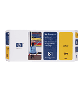 HP 81 Galben Dye Printhead/Cleaner (C4953A)&nbsp;small picture similar products