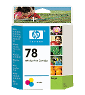 HP 78 Large Tri-color Inkjet Print Cartridge (C6578AN) - 38ml&nbsp;small picture similar products