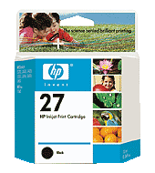 HP 27 Negru Inkjet Print Cartridge (C8727AN) - 10ml&nbsp;big picture