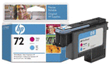 HP 72 Printhead Magenta & Cyan (C9383A) - 6pl&nbsp;small picture similar products