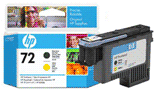 HP 72 Printhead Negru & Galben (C9384A) - 9pl&nbsp;small picture similar products
