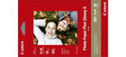 Canon PP-201 Hartie Foto Plus Glossy II, InkJet, 13 x 18 cm, 20 coli, 260g/m�; 