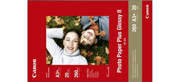 Canon PP-201 Hartie Foto Plus Glossy II, InkJet, A3+, 20 coli, 260g/m�; 