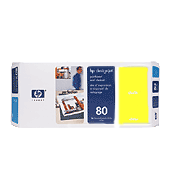 HP 80 Galben Printhead and Cleaner (C4823A)&nbsp;small picture similar products